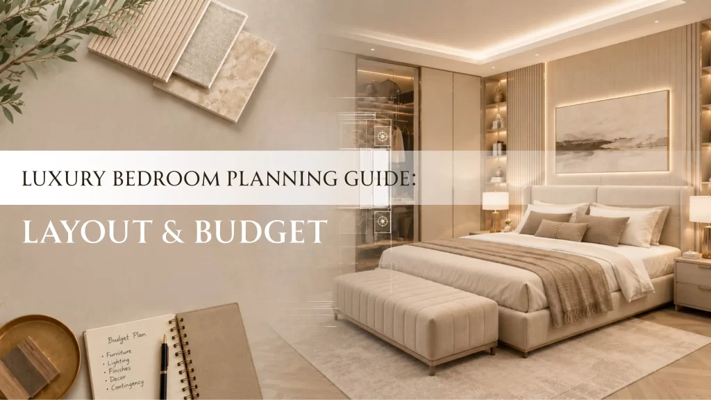 Luxury Bedroom Planning Guide Layout & Budget